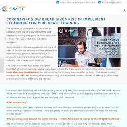 Does Corona Drive Rise for eLearning in Corporate Training?