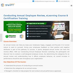 Conducting Annual Employee Review, Elearning Certification Course