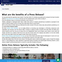 Affordable Pr Agencies Nyc - Press Release Power