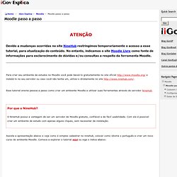 Moodle passo a passo