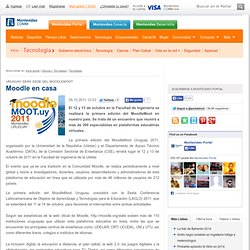 Uruguay será sede del MoodleMoot Moodle en casa