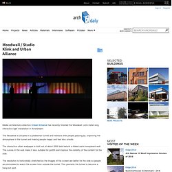 Moodwall / Studio Klink and Urban Alliance