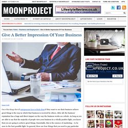 MoonProject – Give A Better Impression Of Your Business
