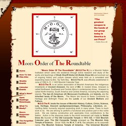Moors Order Of The Roundtable