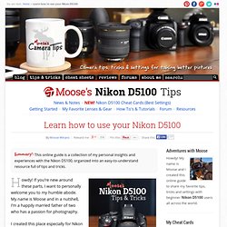 Nikon D5100 Tips