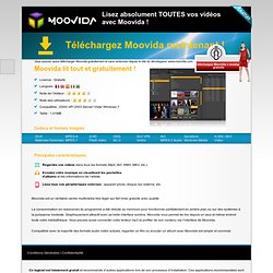 Moovida - le lecteur qui lit tous les formats audio et vidéo