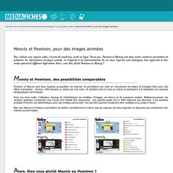 Moovly et Powtoon, pour des images animées