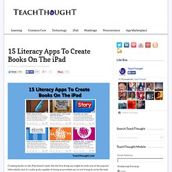 15 More Apps To Create Books On The iPad