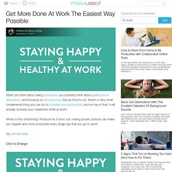 Get More Done At Work The Easiest Way Possible