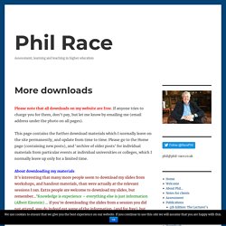 More downloads - Phil Race