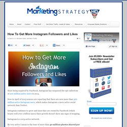 How To Get More Instagram Followers and Likes