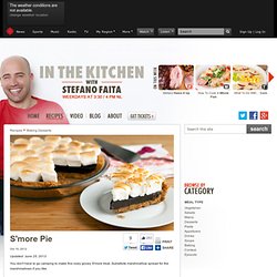 S'more Pie - In the Kitchen with Stefano Faita