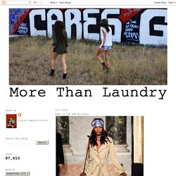 more than laundry: 09.2010