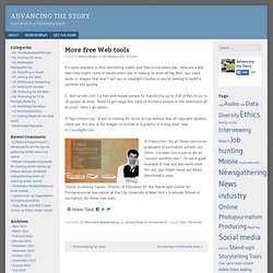 More free Web tools