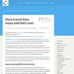 Travel-time maps