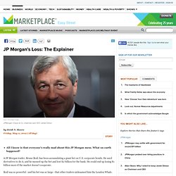 JP Morgan's Loss: The Explainer