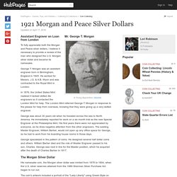 1921 Morgan and Peace Silver Dollars