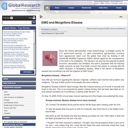 GMO and Morgellons Disease