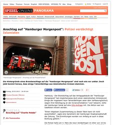 "Hamburger Morgenpost": Waren es doch Islamisten?