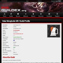 GW2 Guilds - An up to date list of guilds for Guild Wars 2
