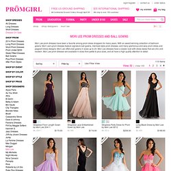 Bridesmaid Dresses, Halter Prom Dresses, Mori Lee Dress