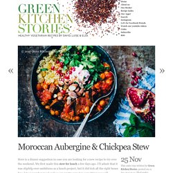 Moroccan Aubergine & Chickpea Stew