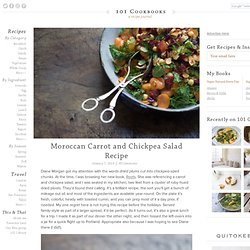 Moroccan Carrot and Chickpea Salad Recipe