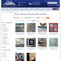 Moroccan Tiles from Walls and Floors - Over 20 Million Tiles In Stock