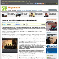 Morocco youth leaders hone social media skills