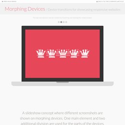 Morphing Devices