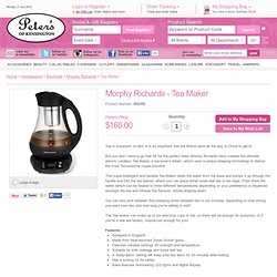 Morphy Richards - Tea Maker