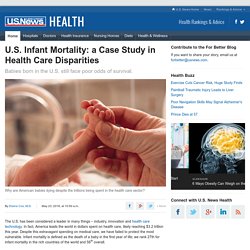 U.S. Infant Mortality: a Case Study in Health Care Disparities