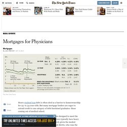 Mortgages for Physicians