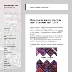Mosaics and Mazes – alessandrina.com