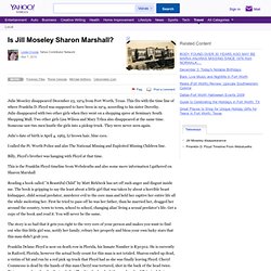 Is Jill Moseley Sharon Marshall? - Yahoo Voices Mobile