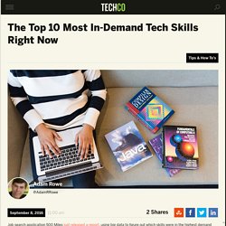 The Top 10 Most In-Demand Tech Skills Right Now