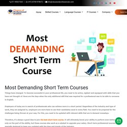 Most Demanding Short Term Course