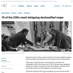 15 of the CIA’s most intriguing declassified maps