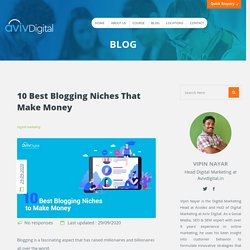 10 Most Profitable Blog Niches That Make Money in 2020