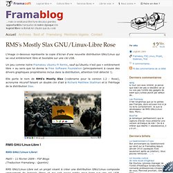 RMS's Mostly Slax GNU/Linux-Libre Rose