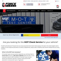 MOT Test Aldershot