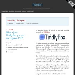 Mot-clé - LibraryBox - [N0D1]