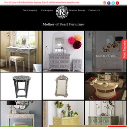 Buy Mother of Pearl Furniture - Rameshwaram Arts & Crafts