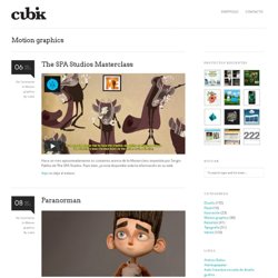 ==cubik== » Motion graphics