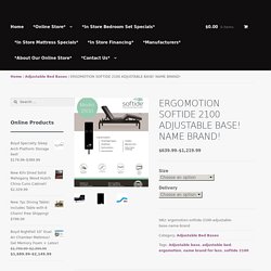 Ergo Motion Softside Adjustable Bed Base - Rest for Less