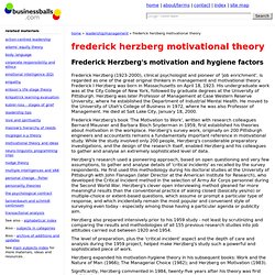 frederick herzberg motivational theory, motivators and hygiene factors, free herzberg diagrams