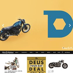 - Bikes / Motorcycles / Customs / Deus-sr4