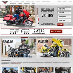 Motorcycles Victory Official Website: Cruiser, Bagger, Touring Motorcycle