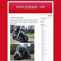 MOTOS INCREIBLES . COM » Prototipos