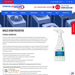 Mould/Germ prevention -